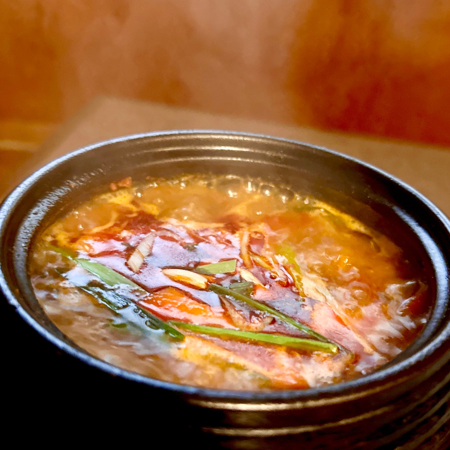ユッケジャンスープ(醤油ベースの旨辛味)