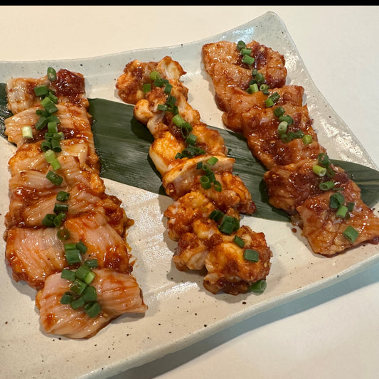 和牛ホルモン3種【シマチョウ、コプチャン、上ミノ】