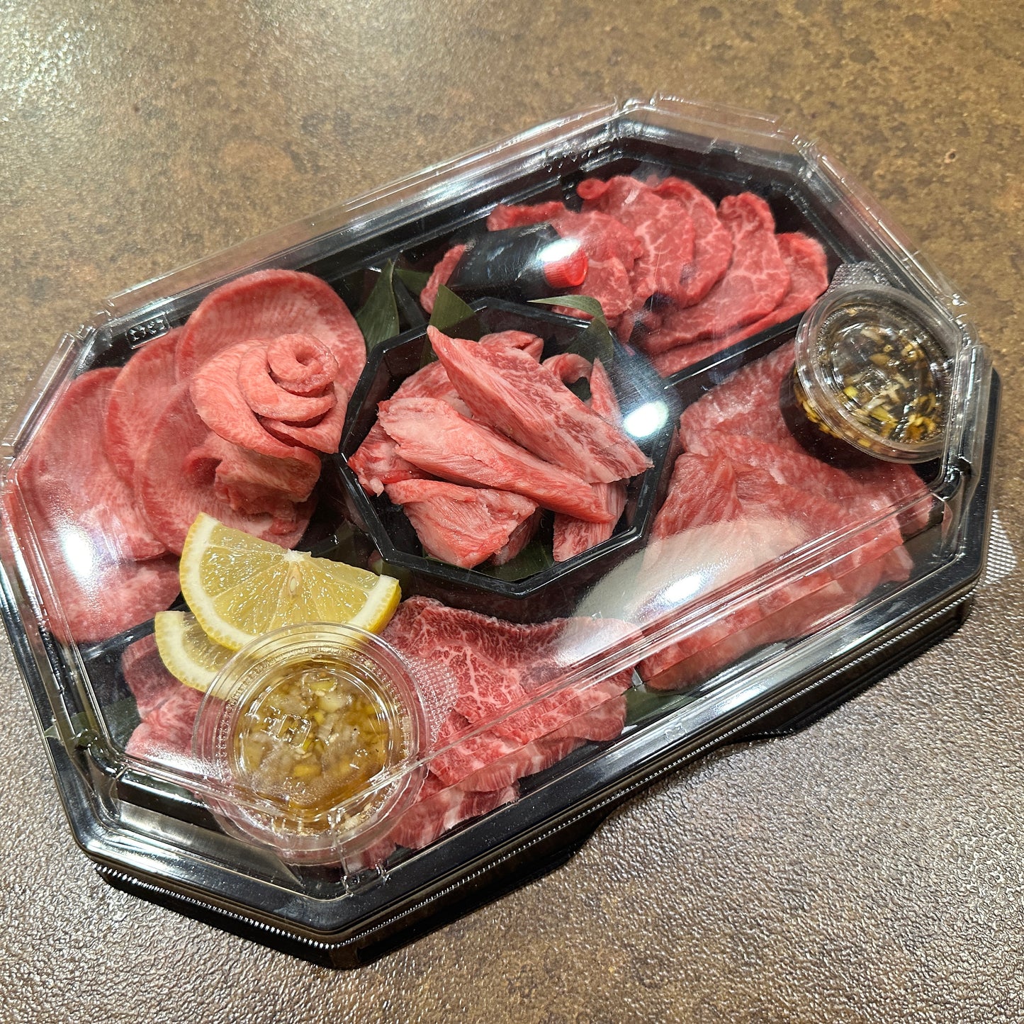 BBQセット(黒毛和牛5種盛り合わせ)