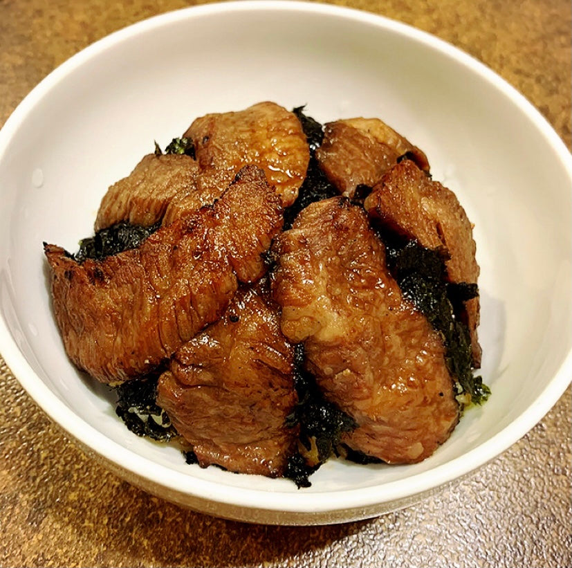 炭火焼き黒毛和牛丼（お肉、ご飯、海苔、タレセット）